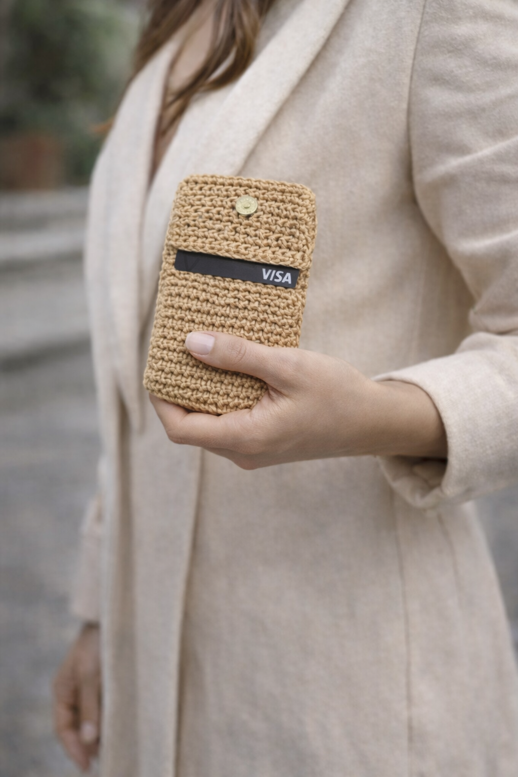 Golden Amber Cardholder