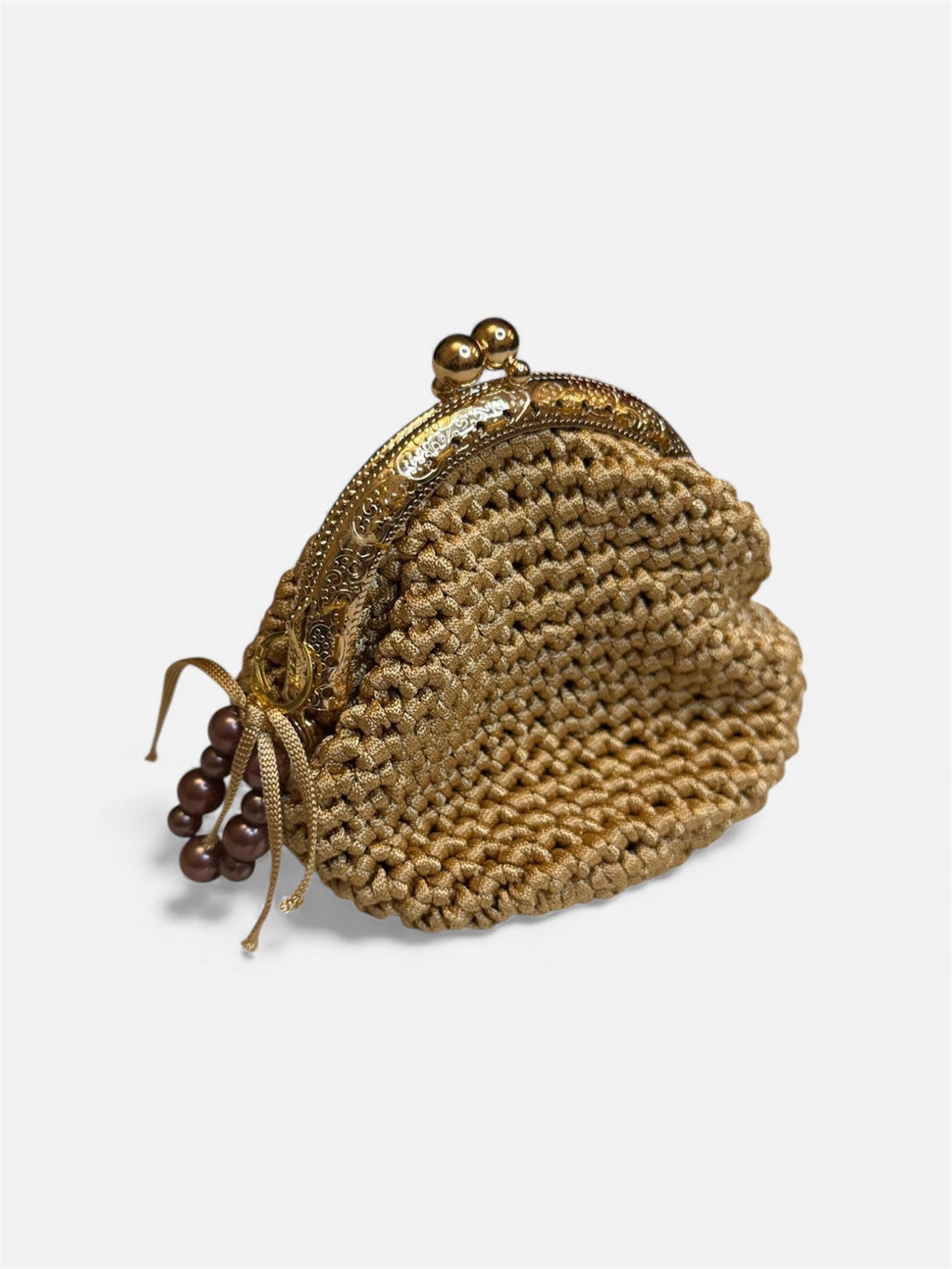 Golden Amber Coin Purse
