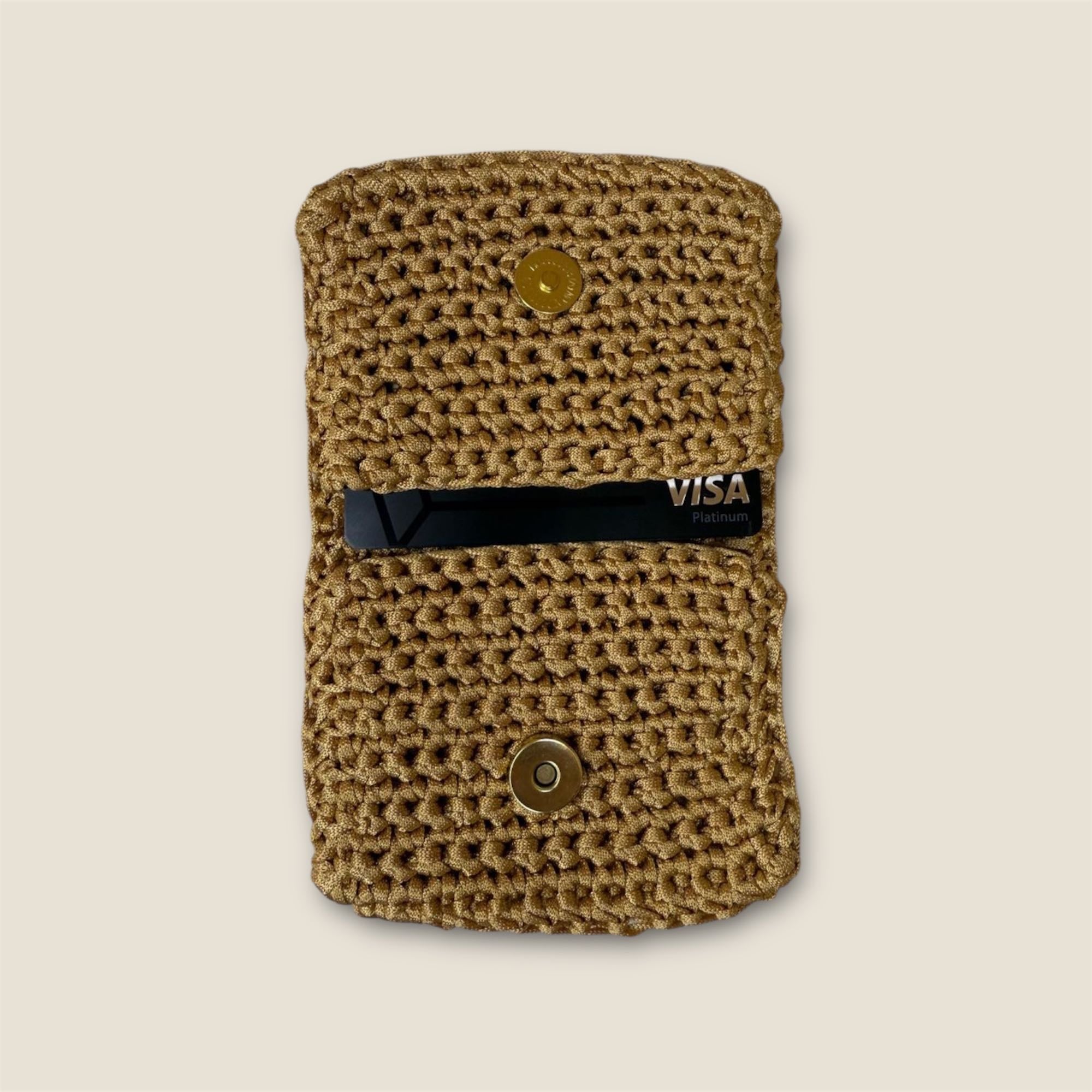 Golden Amber Cardholder