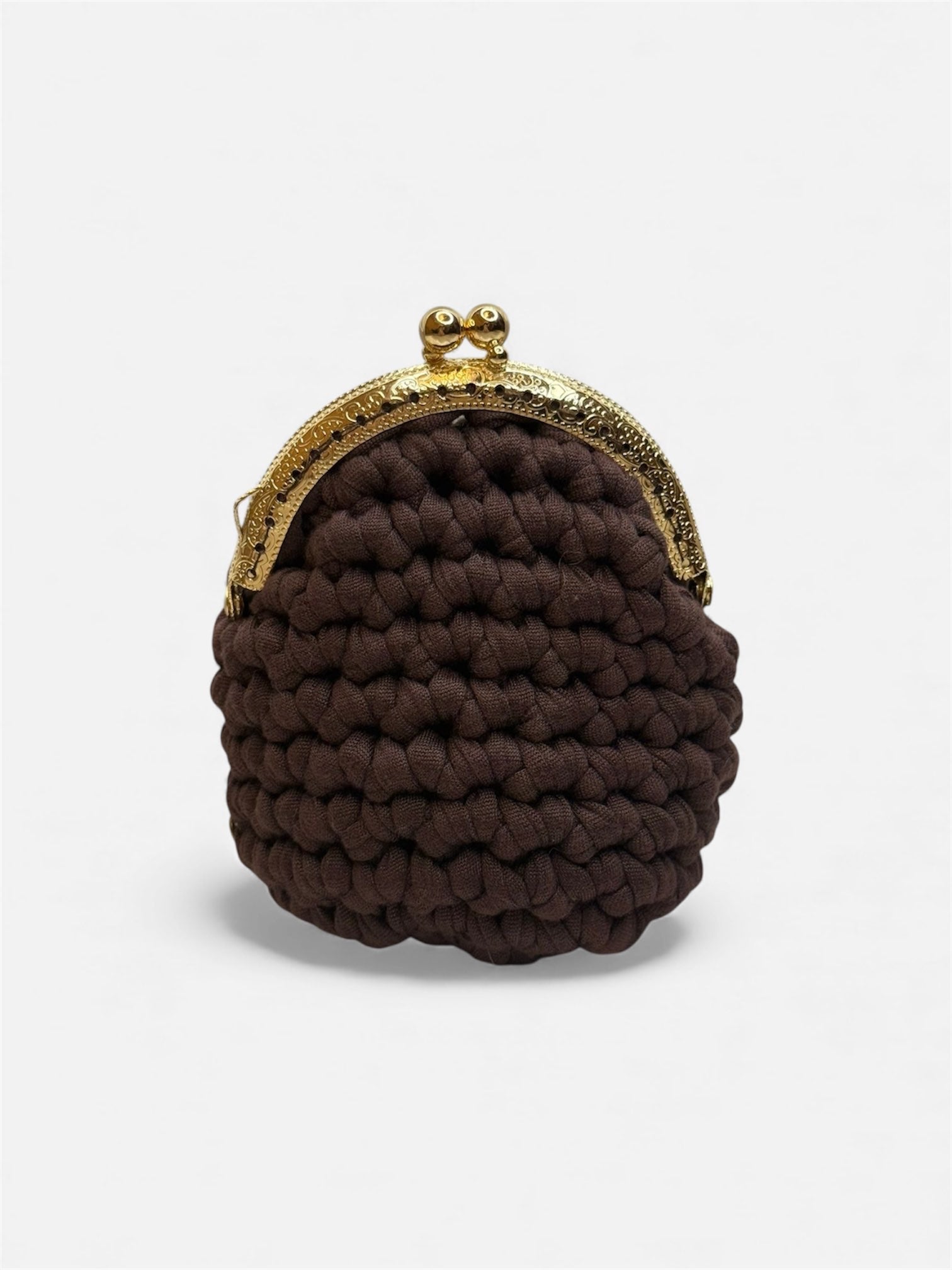 Cocoa Velvet Coin Purse